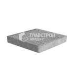 Тротуарная плитка 3D, серо-белая с мраморной крошкой, 6 см